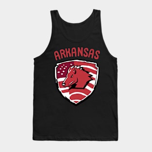 Arkansas Football Spring Game American Football Soccer Player Tank Top